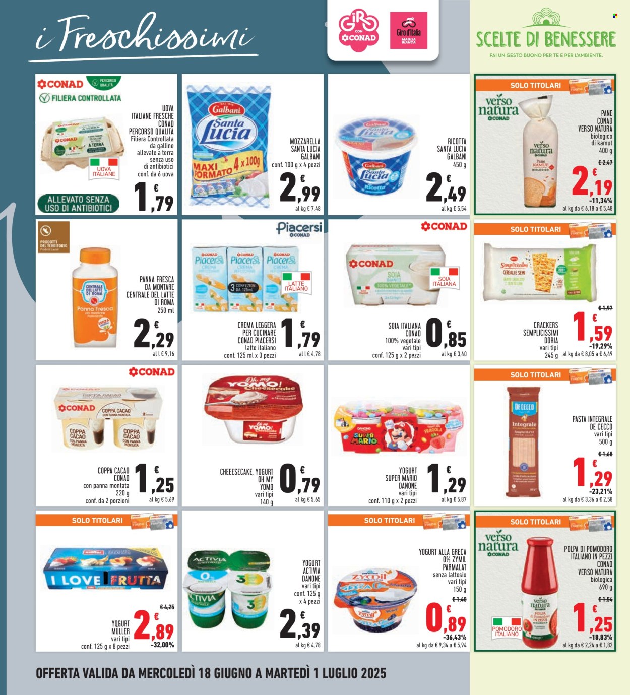 Volantino Conad - 18/6/2025 - 1/7/2025. Pagina 8