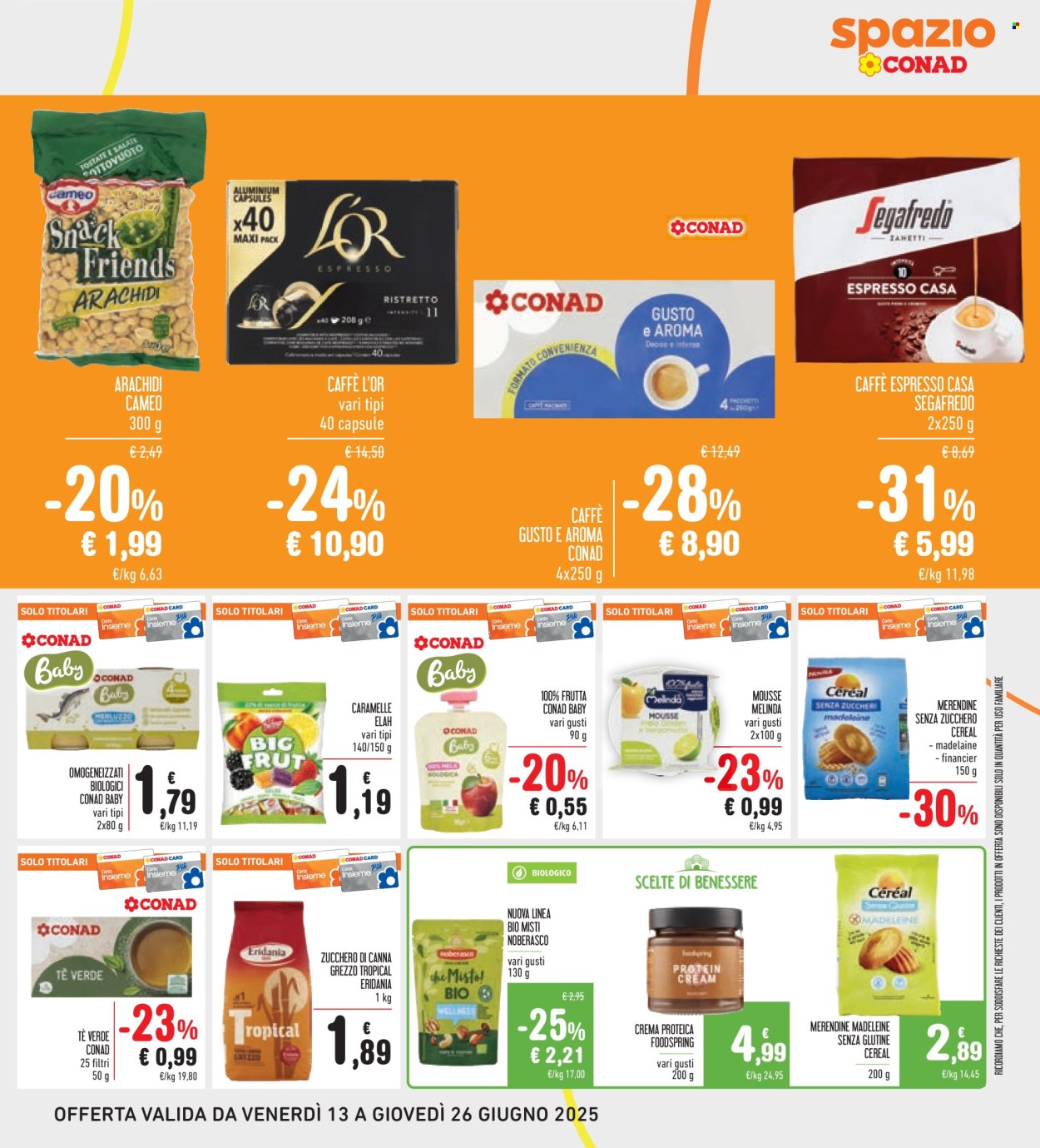 Volantino Spazio Conad - 27/6/2025 - 10/7/2025. Pagina 27
