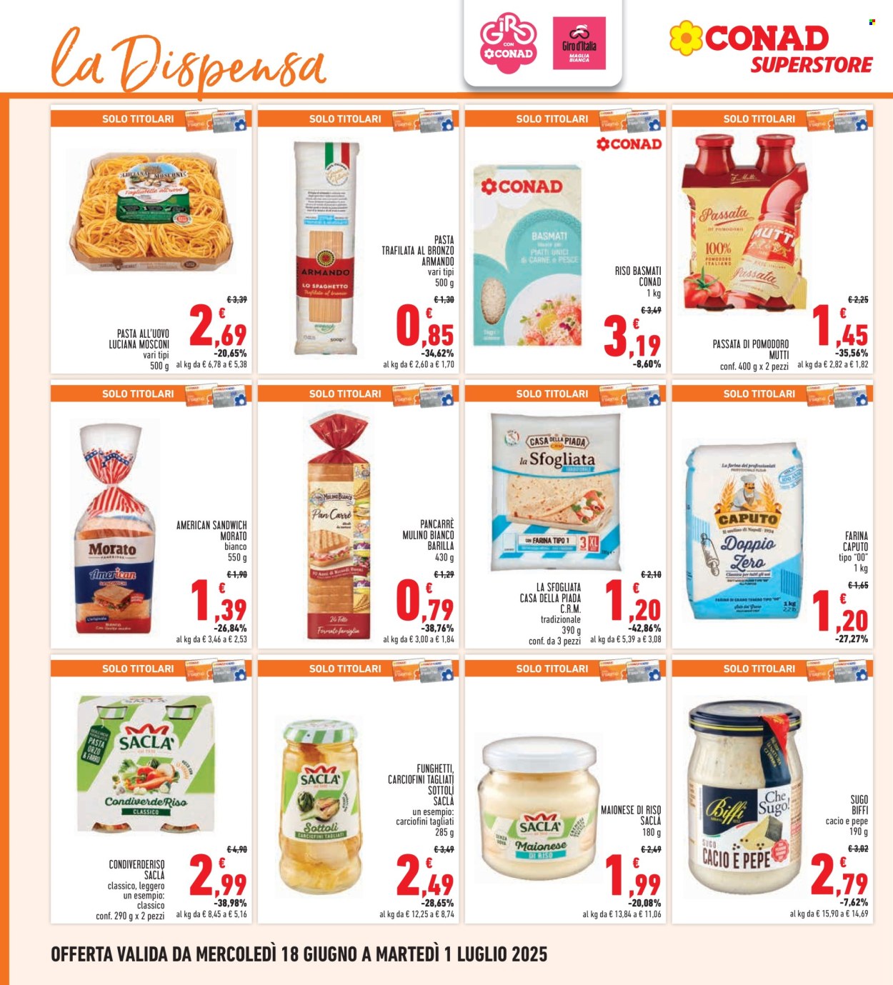 Volantino Conad - 18/6/2025 - 1/7/2025. Pagina 12