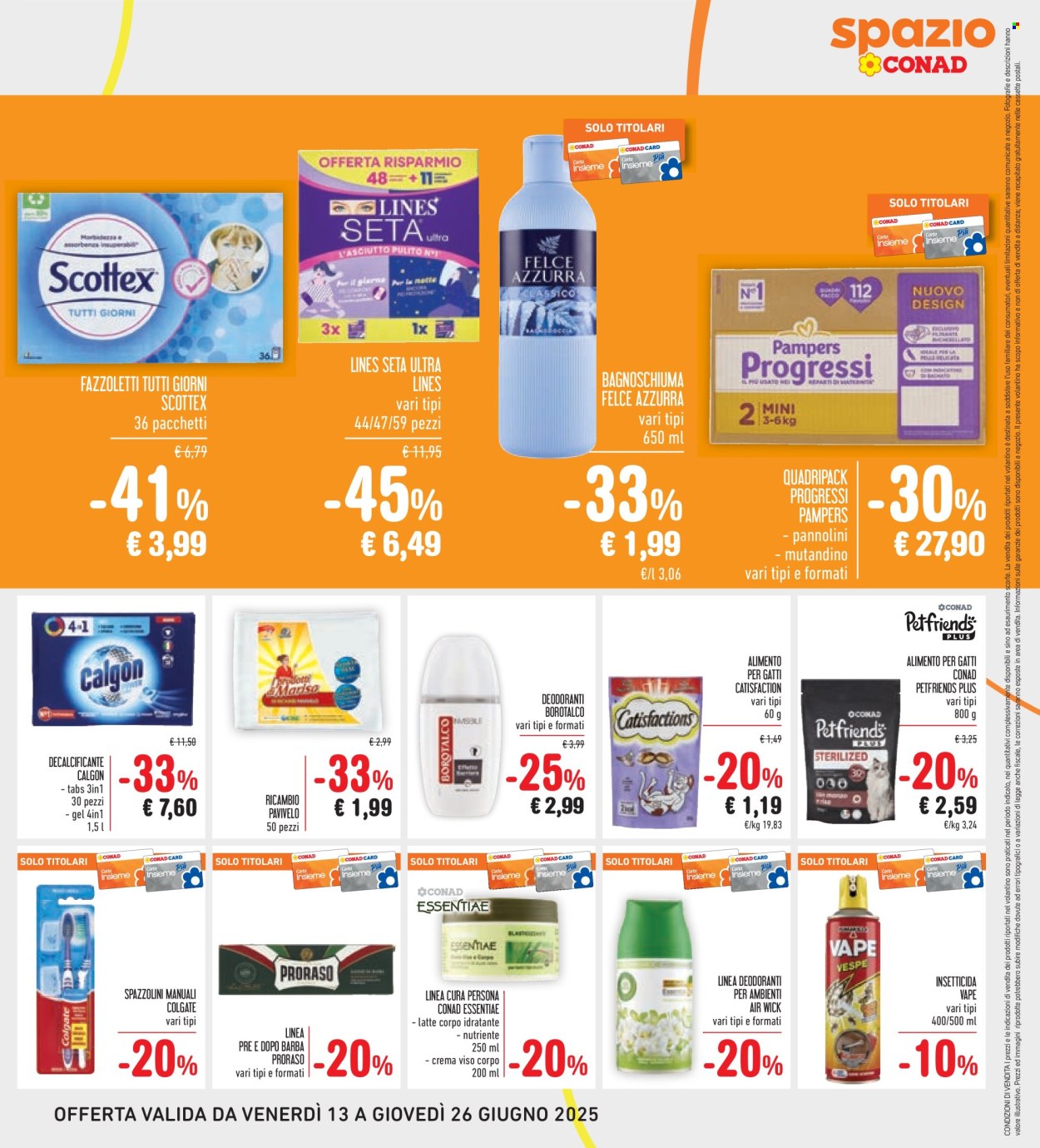 Volantino Spazio Conad - 27/6/2025 - 10/7/2025. Pagina 33
