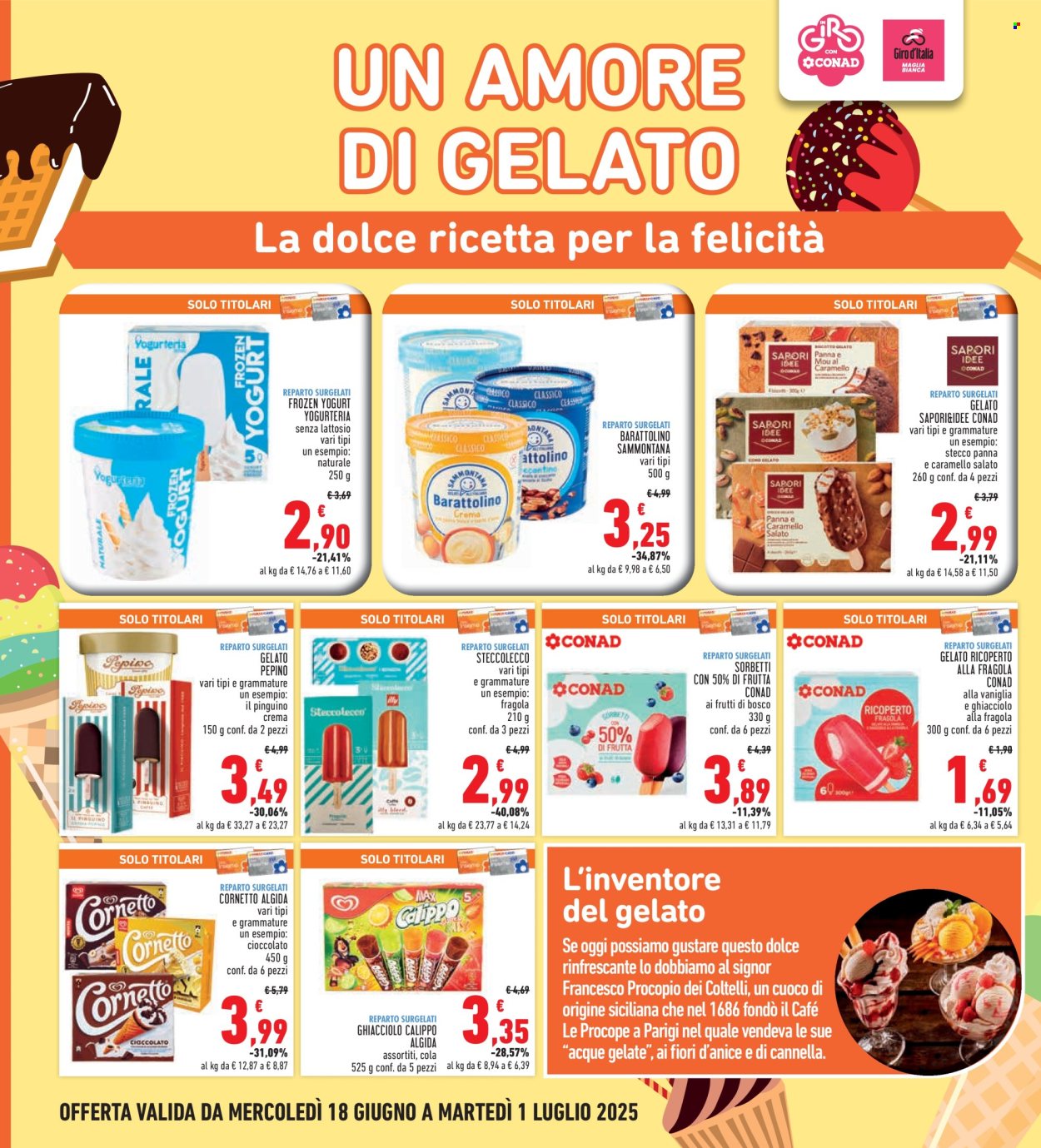 Volantino Conad - 18/6/2025 - 1/7/2025. Pagina 16