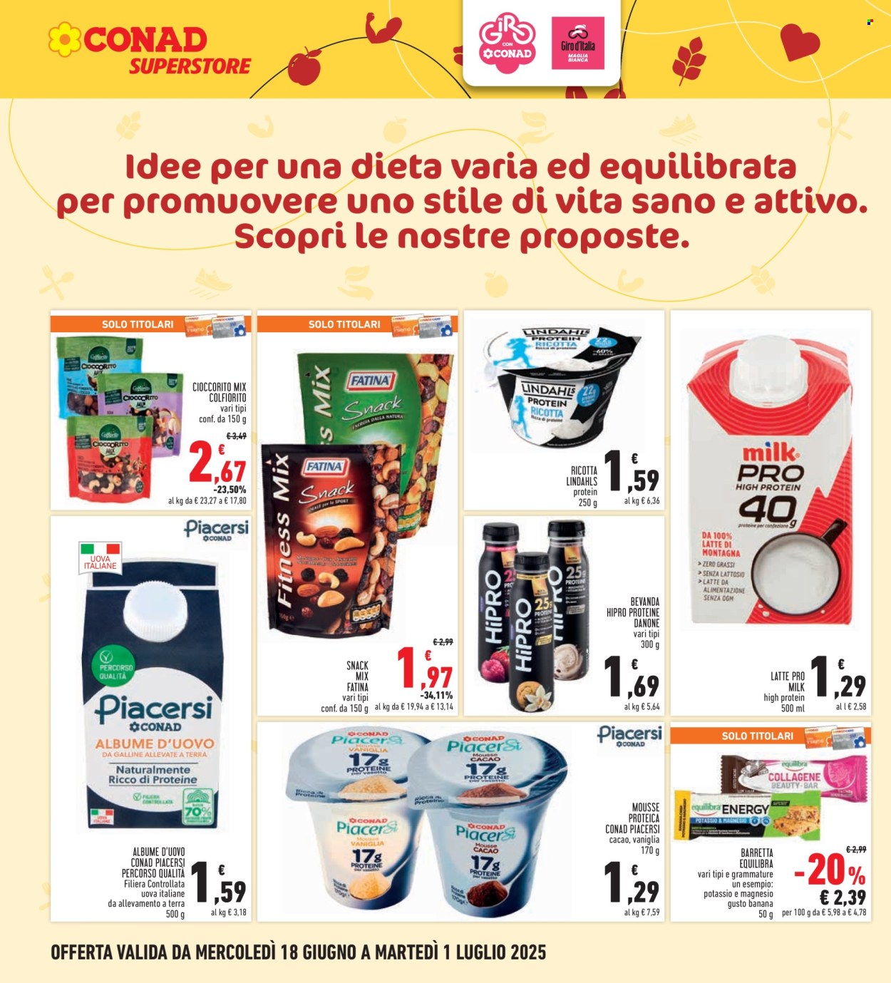 Volantino Conad - 18/6/2025 - 1/7/2025. Pagina 18