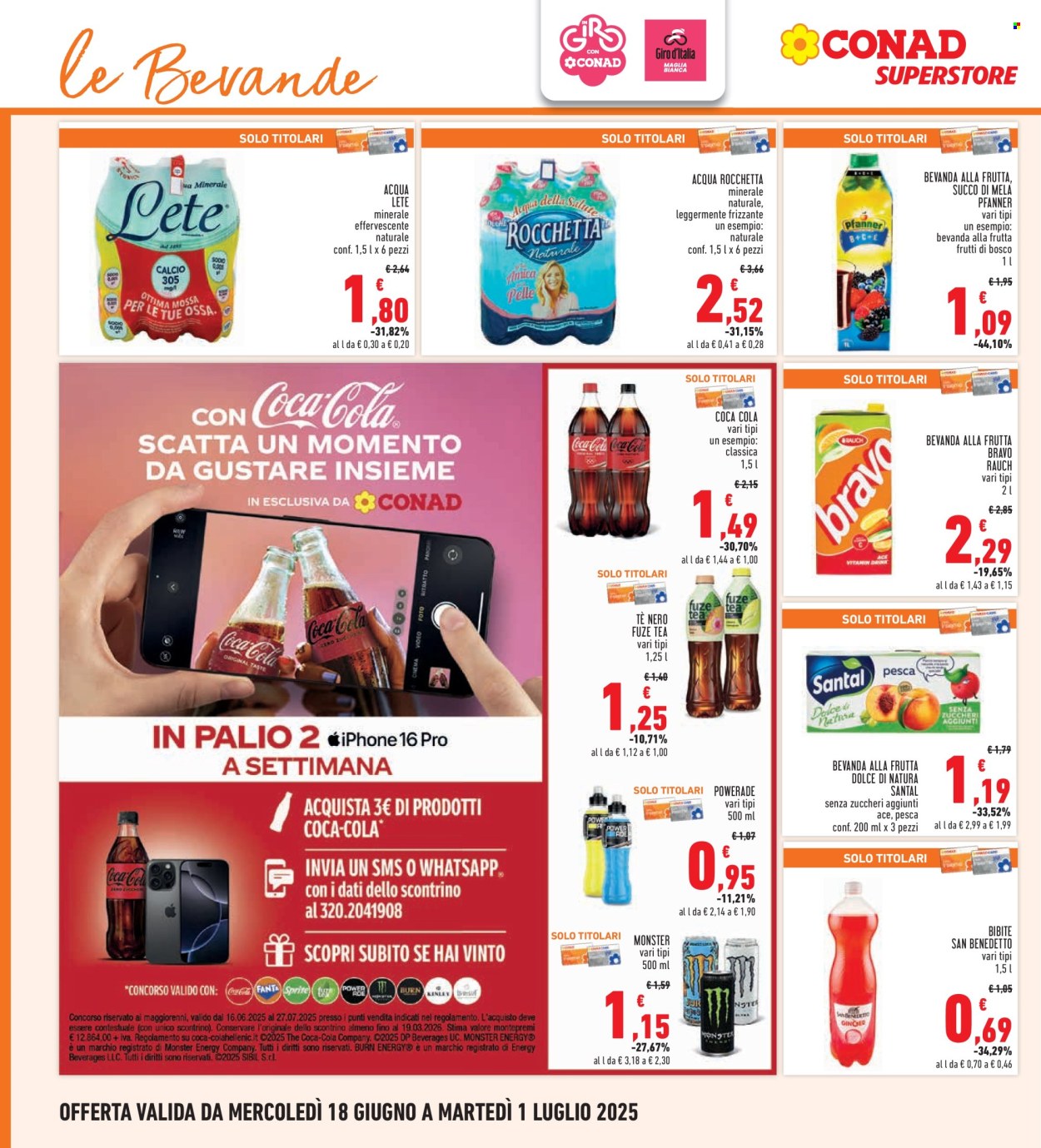 Volantino Conad - 18/6/2025 - 1/7/2025. Pagina 20