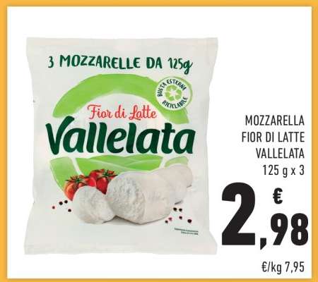 MOZZARELLA FIOR DI LATTE VALLELATA