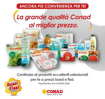 Volantino Conad - 1/5/2025 - 31/8/2025.