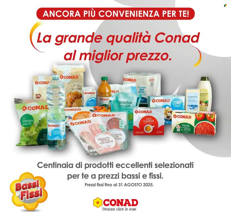 Volantino Conad - 1/5/2025 - 31/8/2025.