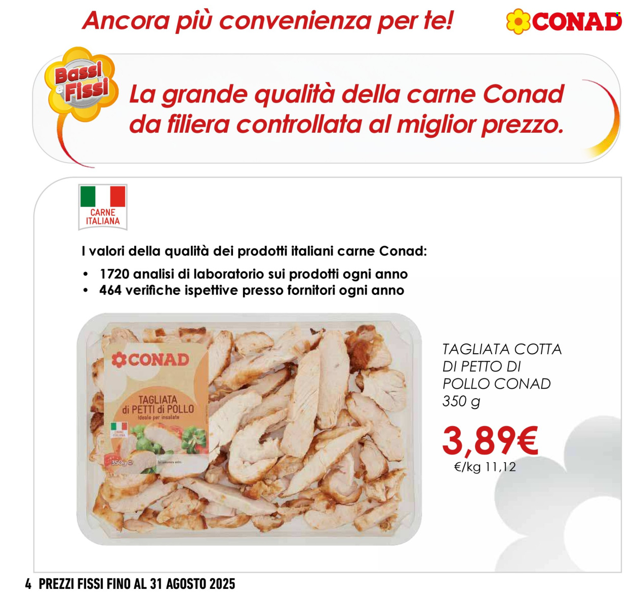 Volantino Conad - 1/5/2025 - 31/8/2025. Pagina 4