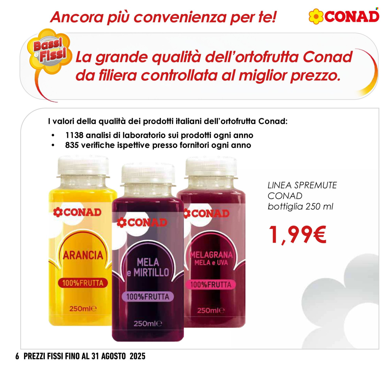 Volantino Conad - 1/5/2025 - 31/8/2025. Pagina 6