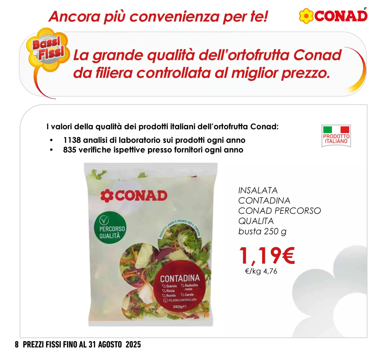Volantino Conad - 1/5/2025 - 31/8/2025. Pagina 8