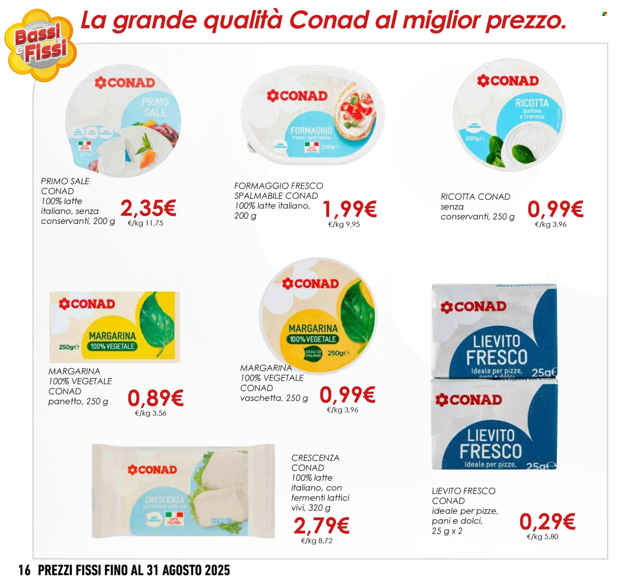 Volantino Conad - 1/5/2025 - 31/8/2025. Pagina 16