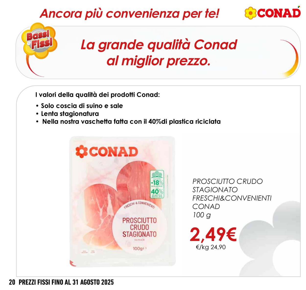 Volantino Conad - 1/5/2025 - 31/8/2025. Pagina 20
