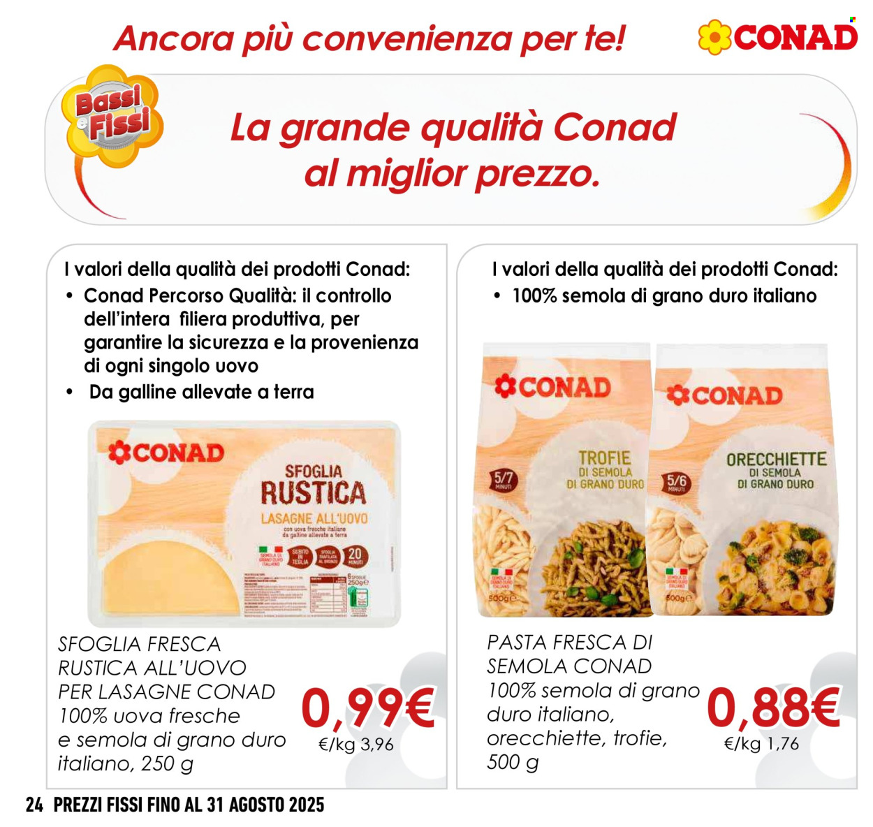 Volantino Conad - 1/5/2025 - 31/8/2025. Pagina 24