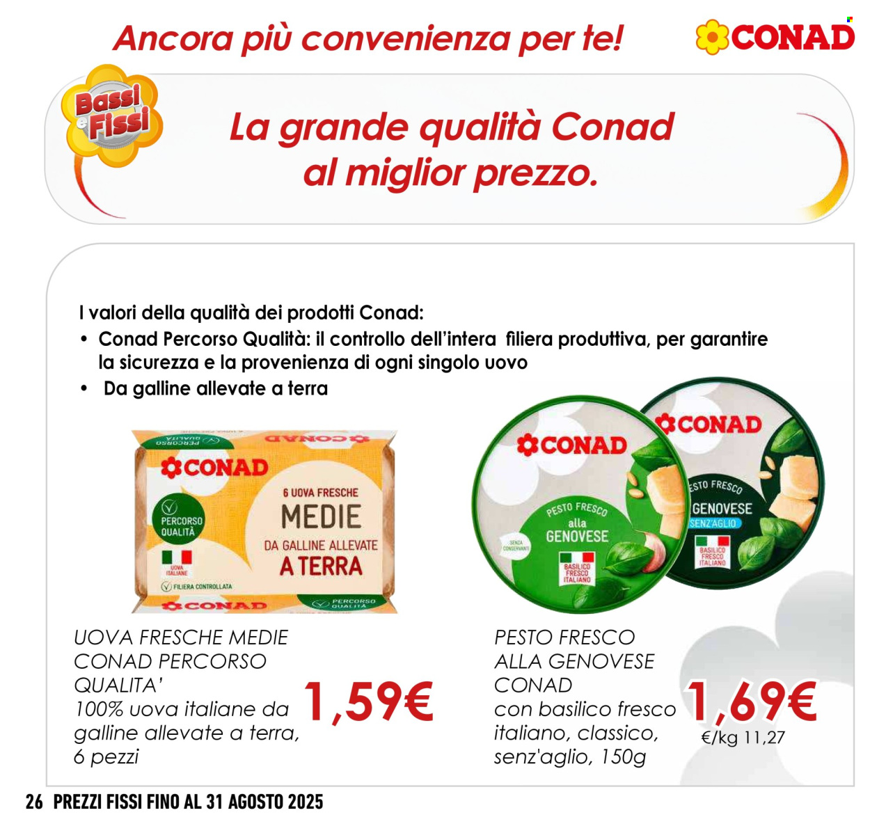 Volantino Conad - 1/5/2025 - 31/8/2025. Pagina 26