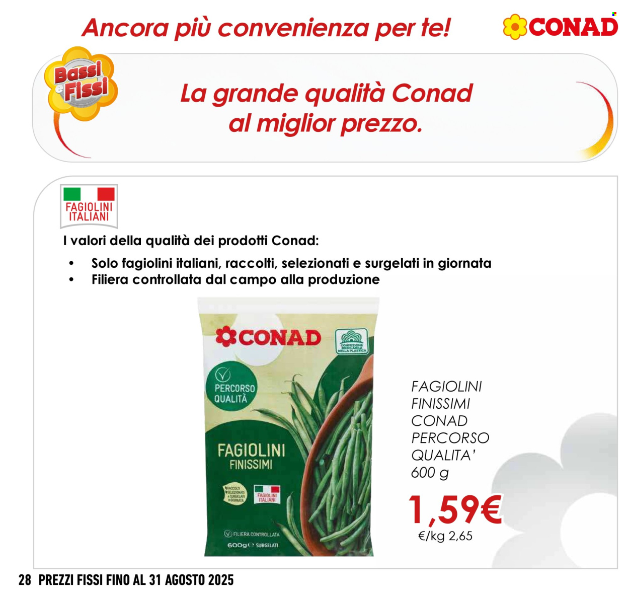 Volantino Conad - 1/5/2025 - 31/8/2025. Pagina 28