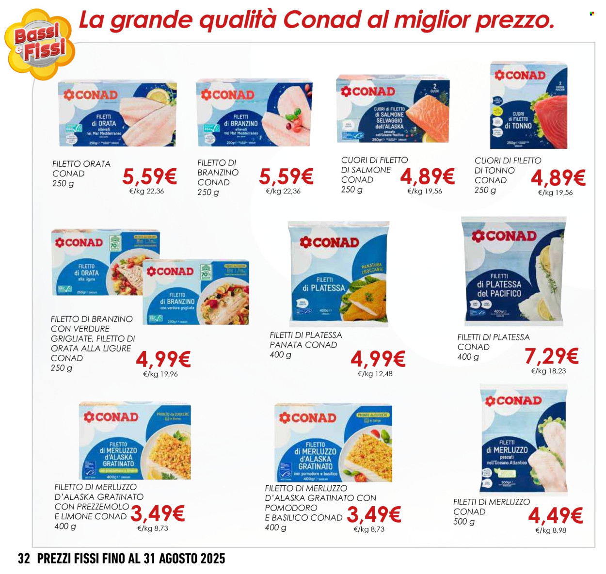 Volantino Conad - 1/5/2025 - 31/8/2025. Pagina 32