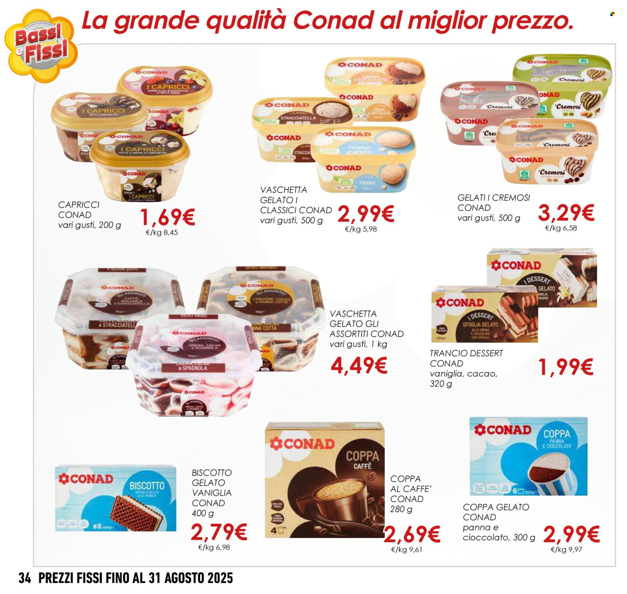 Volantino Conad - 1/5/2025 - 31/8/2025. Pagina 34