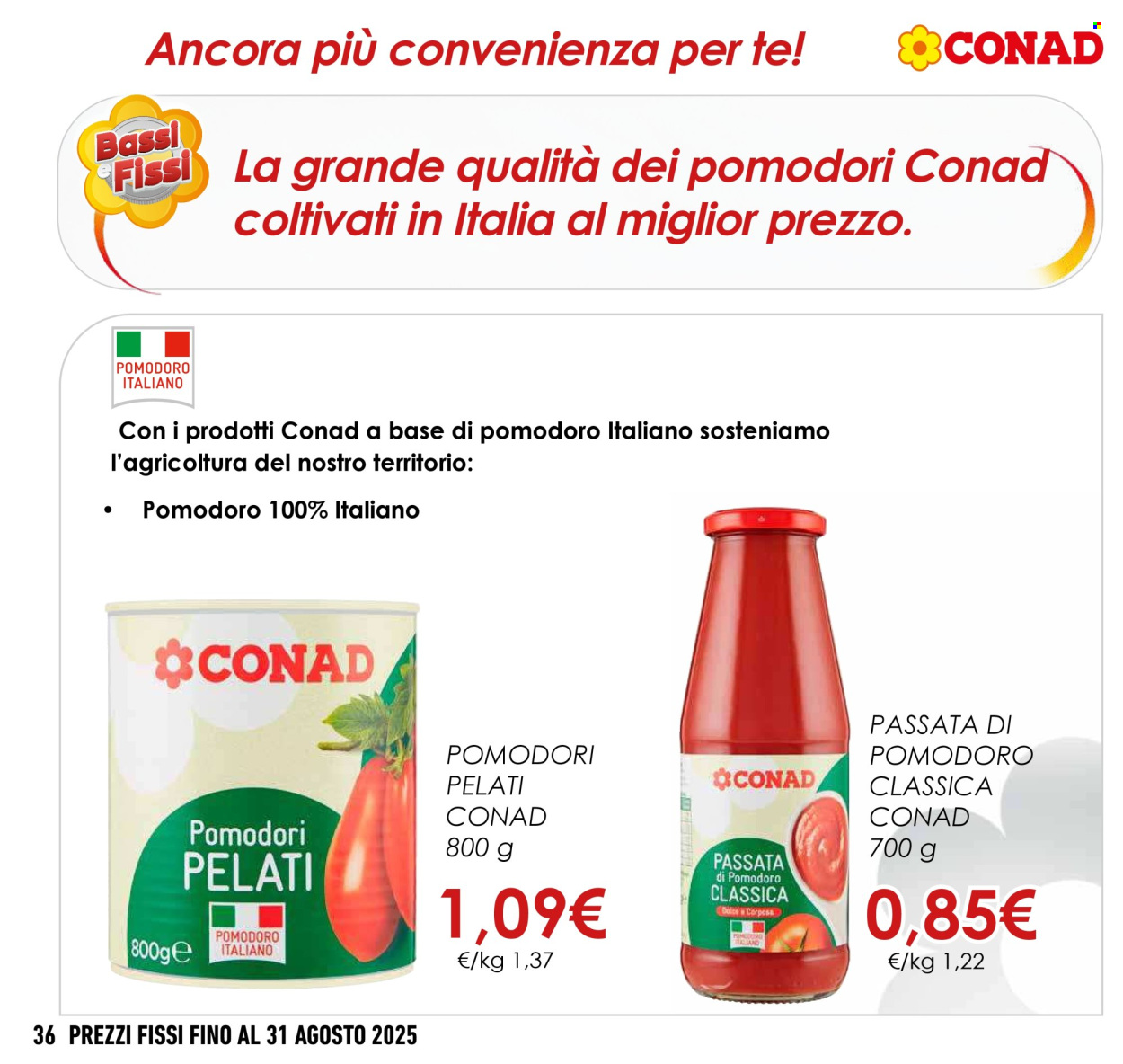 Volantino Conad - 1/5/2025 - 31/8/2025. Pagina 36