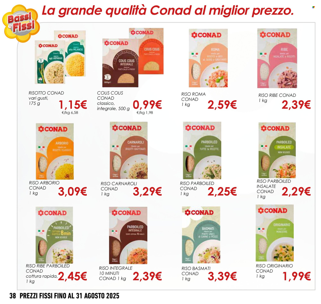 Volantino Conad - 1/5/2025 - 31/8/2025. Pagina 38