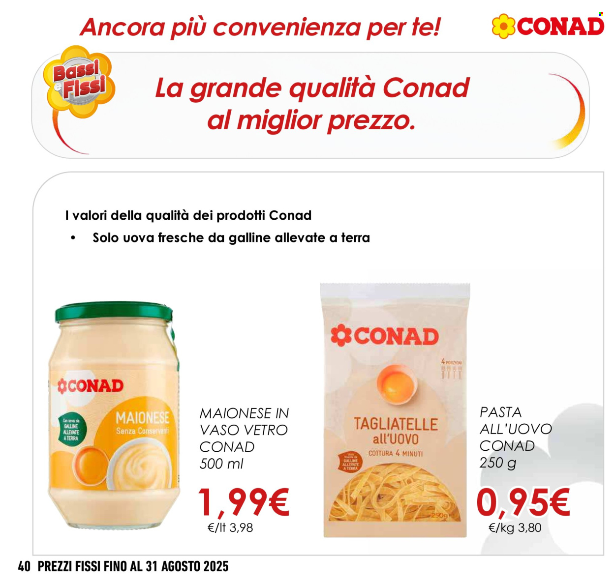 Volantino Conad - 1/5/2025 - 31/8/2025. Pagina 40