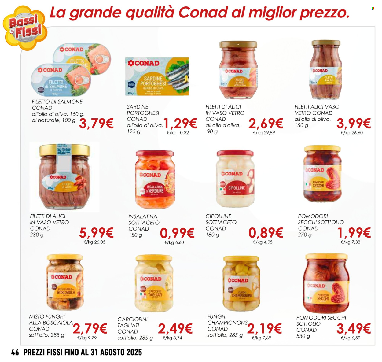 Volantino Conad - 1/5/2025 - 31/8/2025. Pagina 46