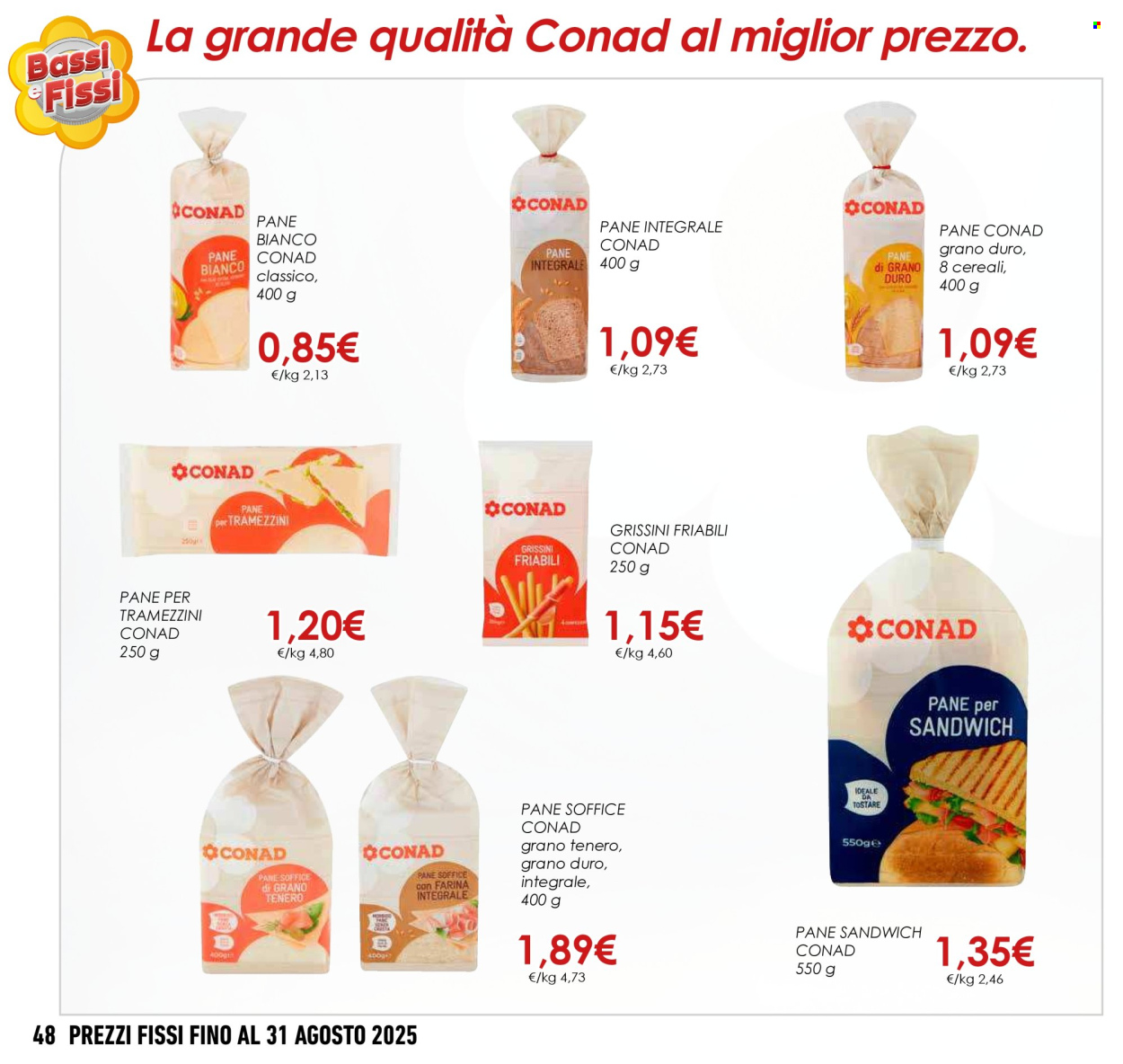 Volantino Conad - 1/5/2025 - 31/8/2025. Pagina 48