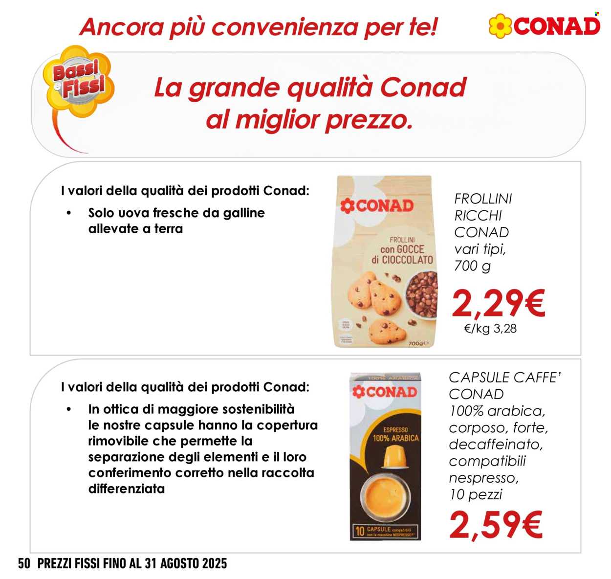 Volantino Conad - 1/5/2025 - 31/8/2025. Pagina 50