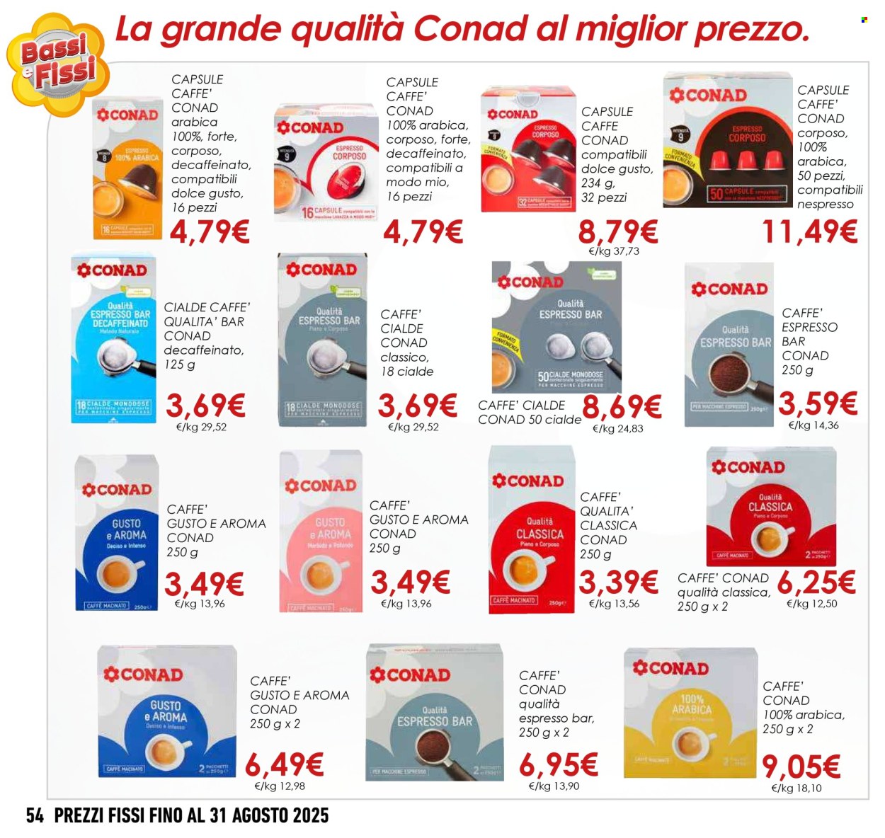 Volantino Conad - 1/5/2025 - 31/8/2025. Pagina 54