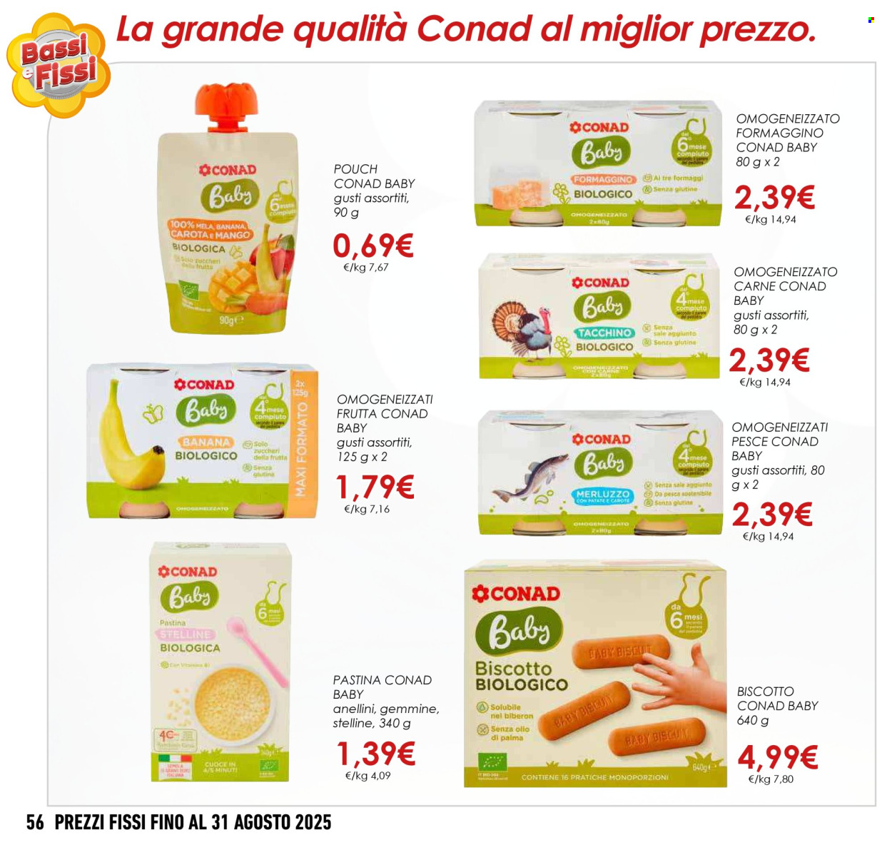 Volantino Conad - 1/5/2025 - 31/8/2025. Pagina 56