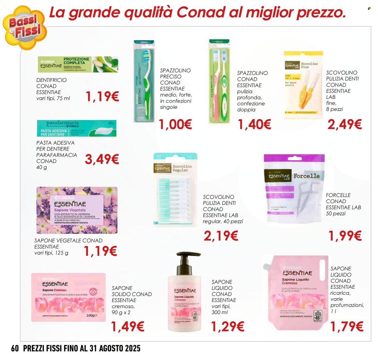 Volantino Conad - 1/5/2025 - 31/8/2025. Pagina 60