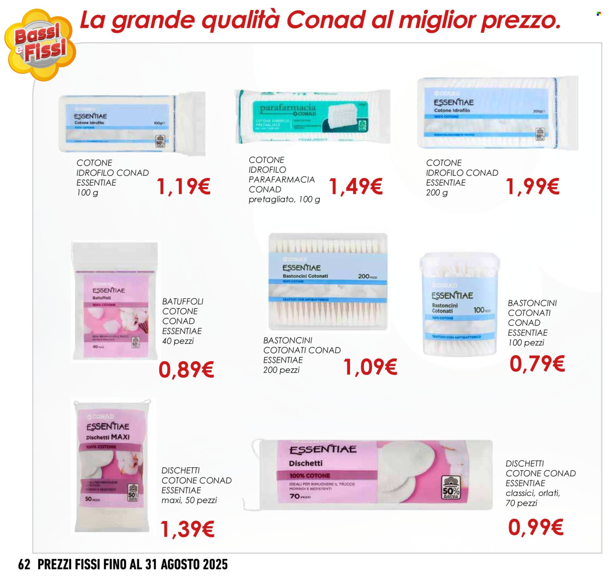 Volantino Conad - 1/5/2025 - 31/8/2025. Pagina 62