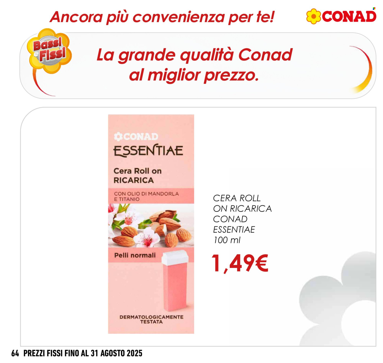Volantino Conad - 1/5/2025 - 31/8/2025. Pagina 64