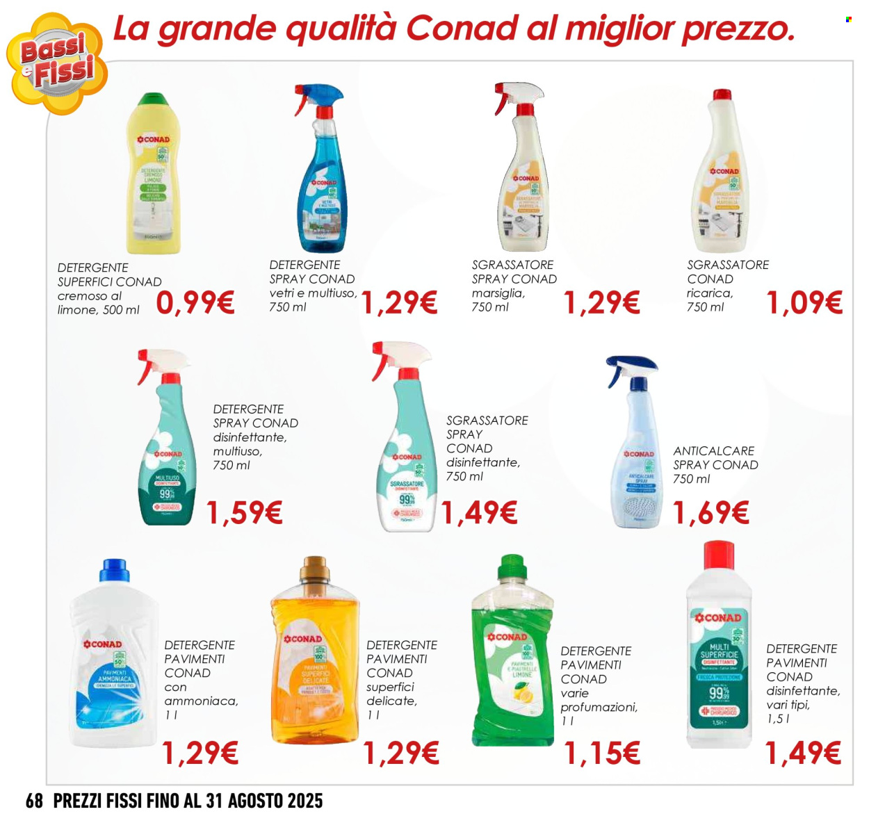 Volantino Conad - 1/5/2025 - 31/8/2025. Pagina 68