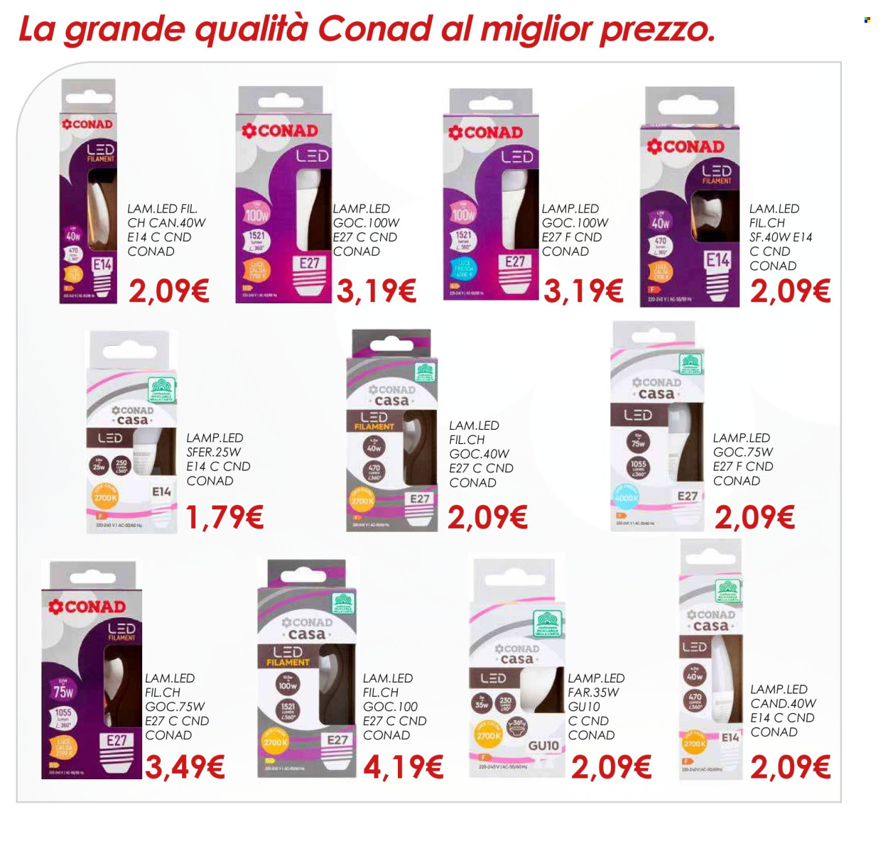 Volantino Conad - 1/5/2025 - 31/8/2025. Pagina 73