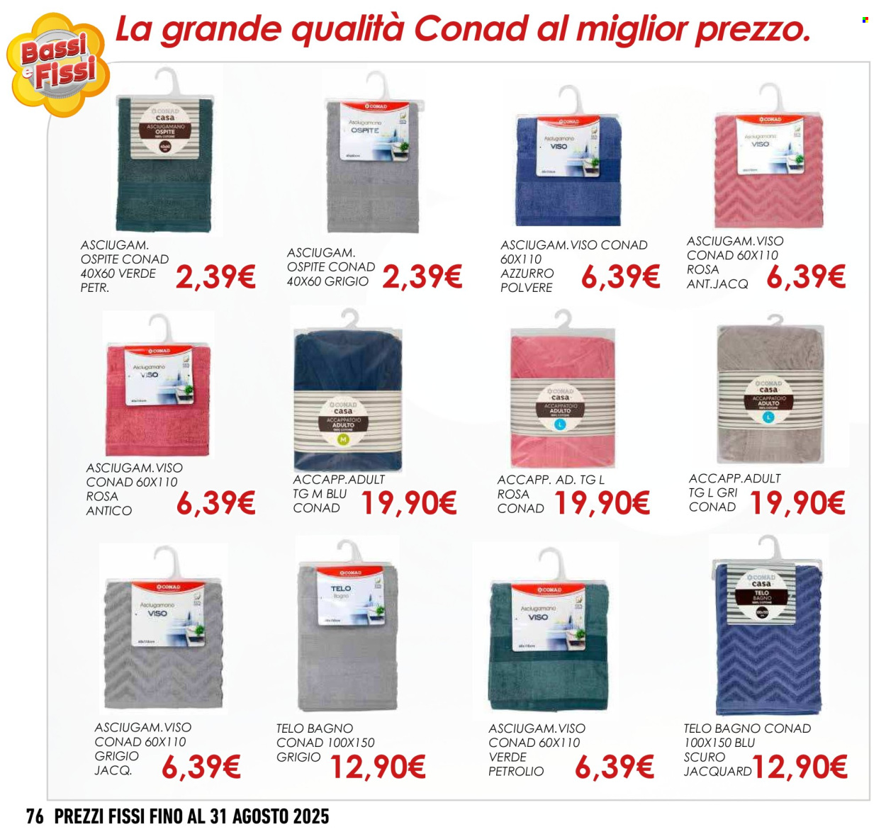 Volantino Conad - 1/5/2025 - 31/8/2025. Pagina 76
