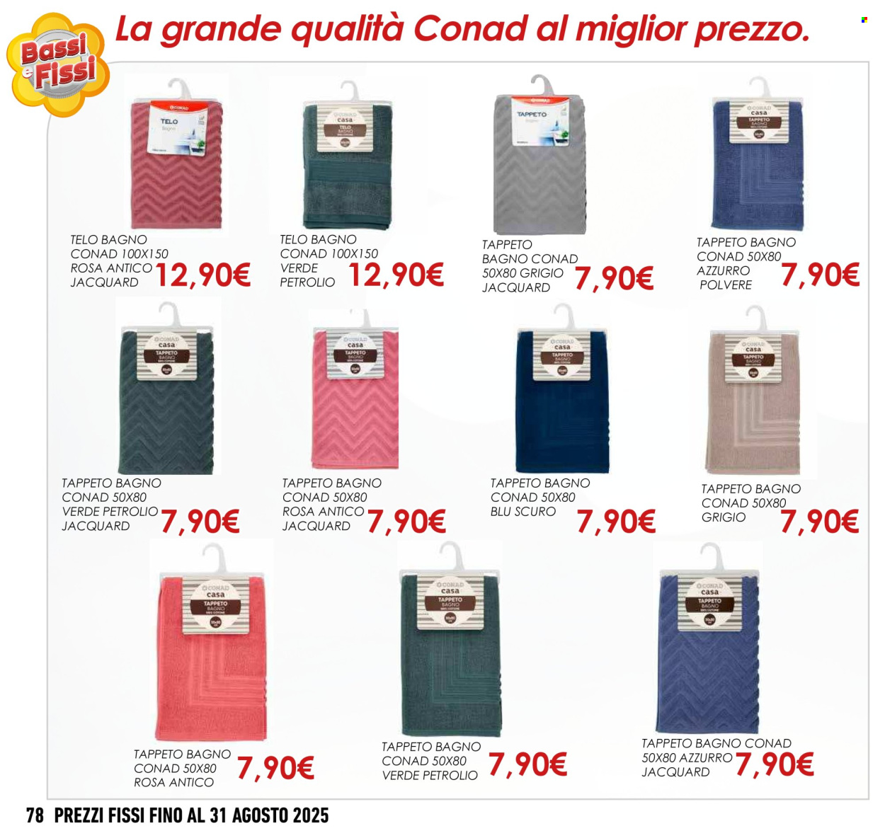 Volantino Conad - 1/5/2025 - 31/8/2025. Pagina 78
