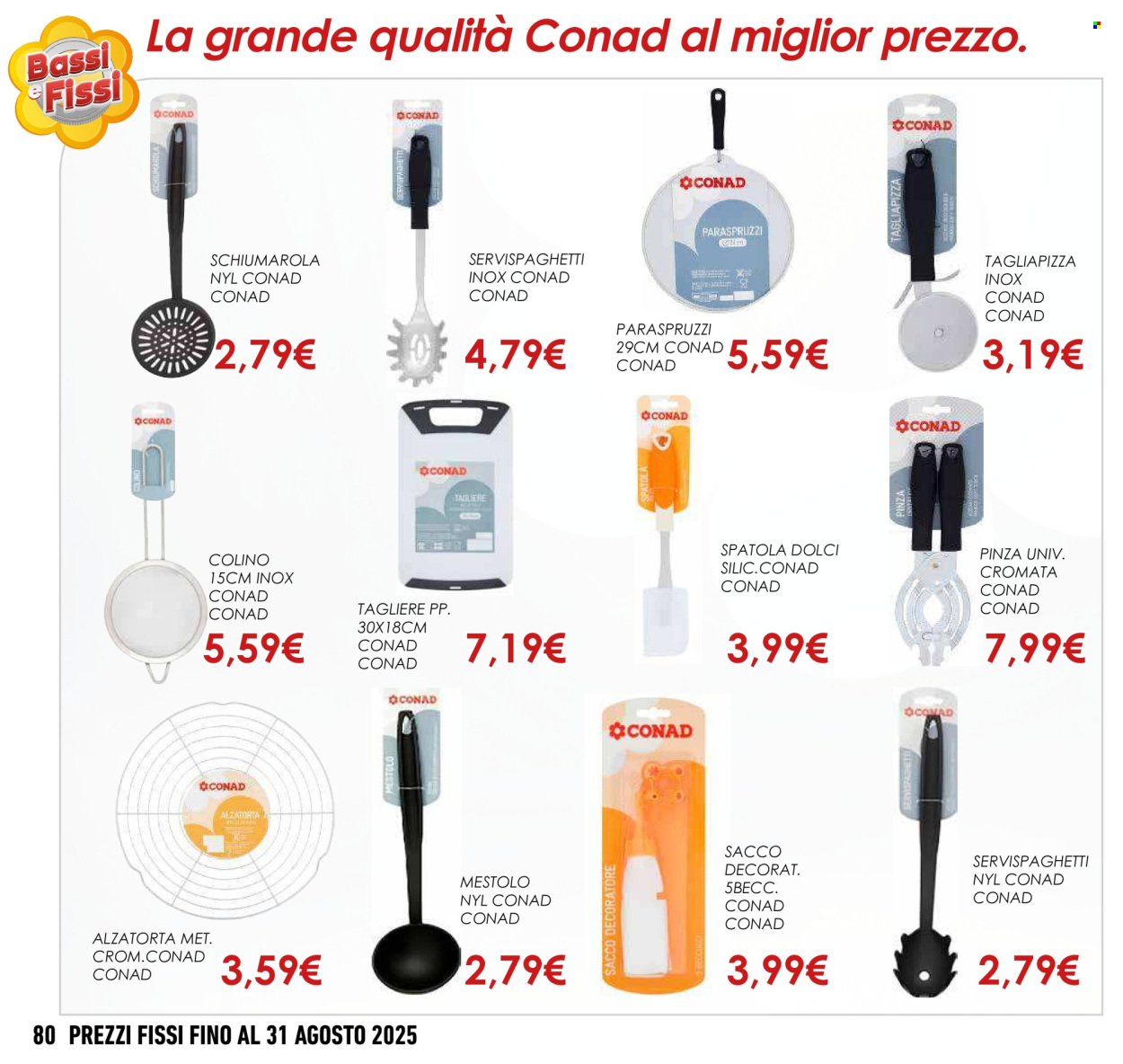 Volantino Conad - 1/5/2025 - 31/8/2025. Pagina 80