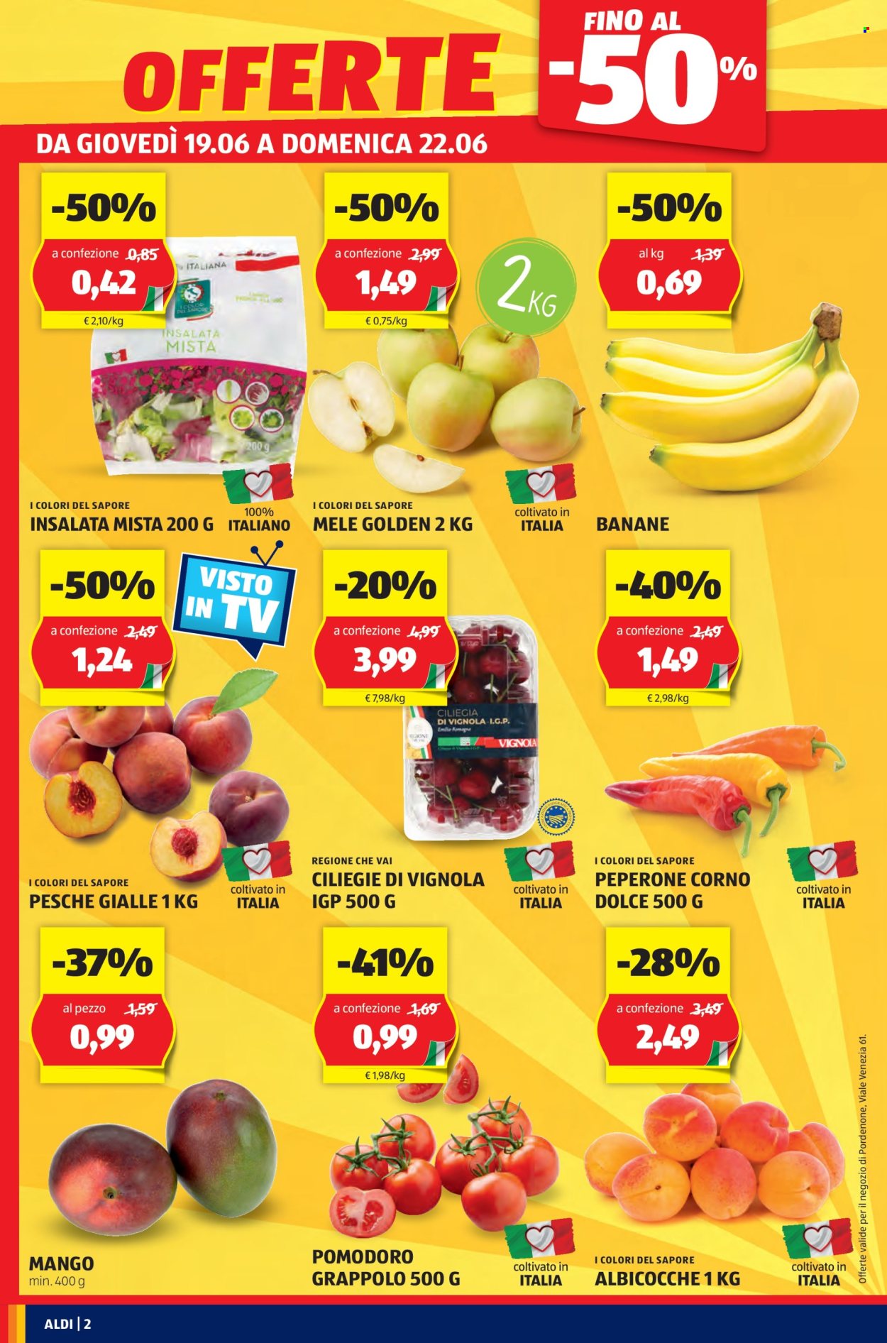 Volantino Aldi - 19/6/2025 - 22/6/2025. Pagina 2