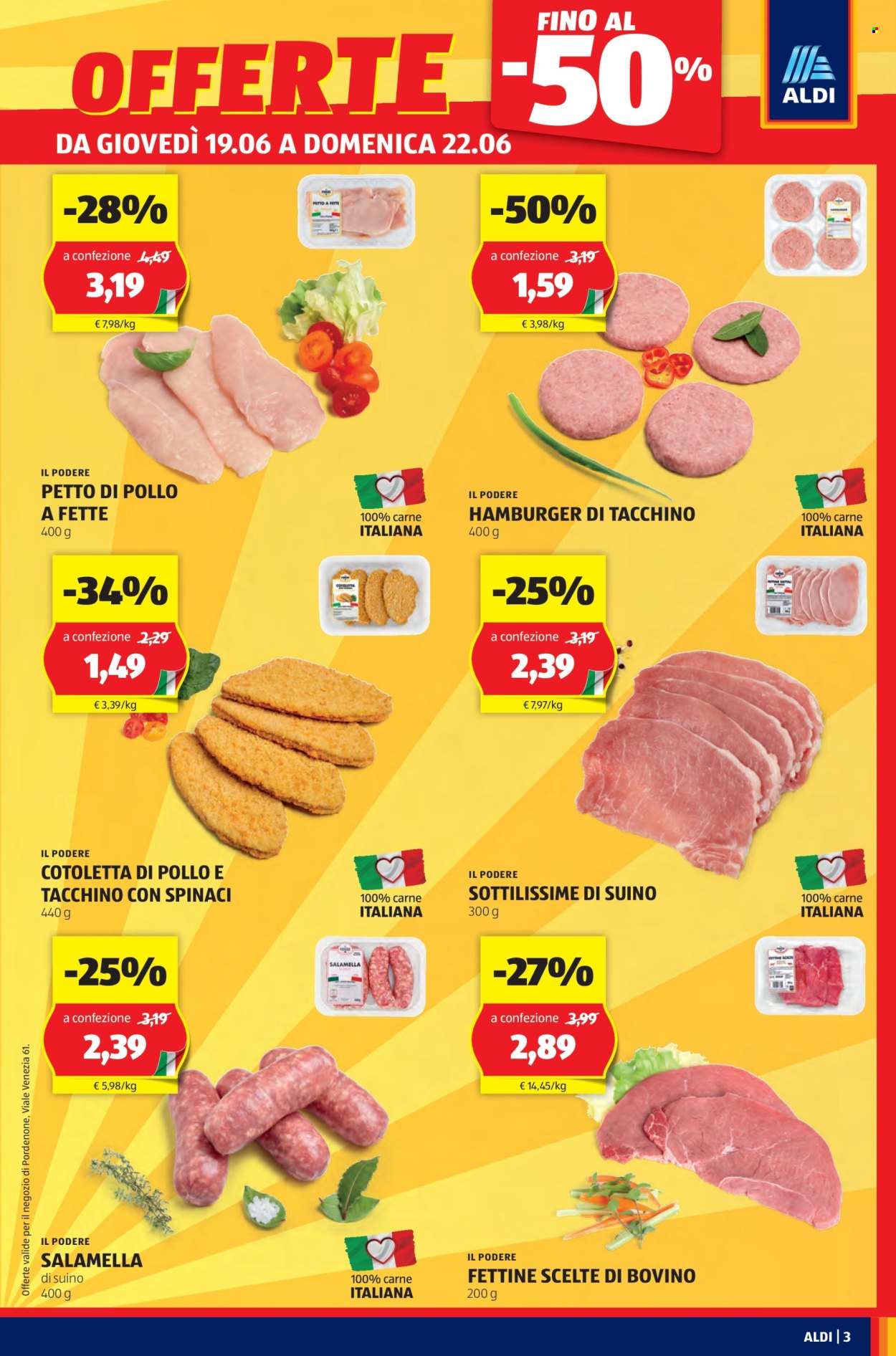 Volantino Aldi - 19/6/2025 - 22/6/2025. Pagina 3
