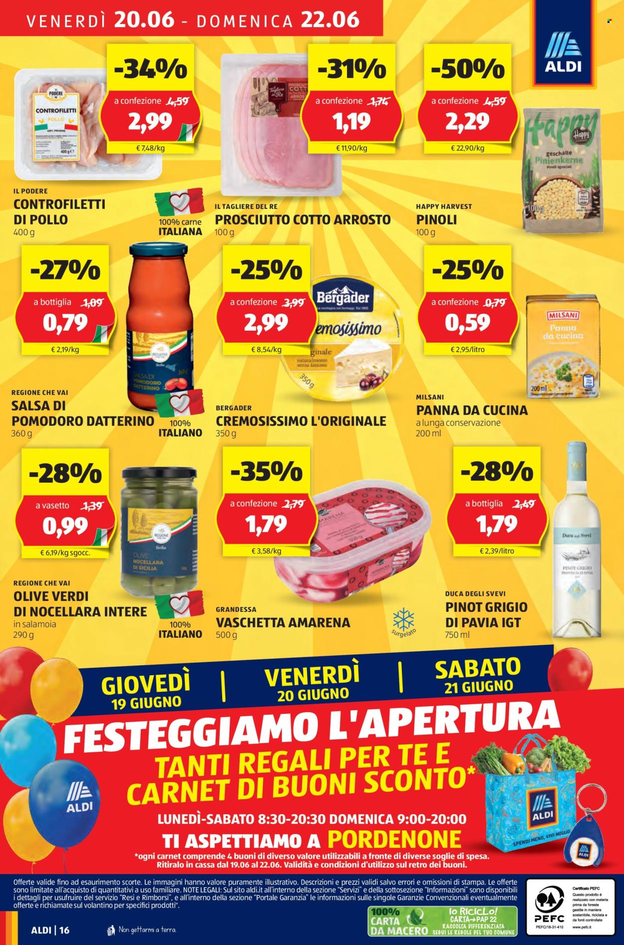 Volantino Aldi - 19/6/2025 - 22/6/2025. Pagina 16