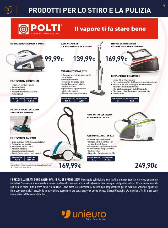 Volantino Unieuro - 12/6/2025 - 29/6/2025. Pagina 12