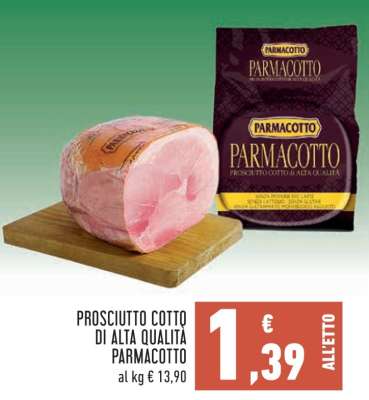 PROSCIUTTO COTTO DI ALTA QUALITA' PARMACOTTO