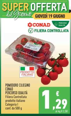 Pomodoro Ciliegino Conad