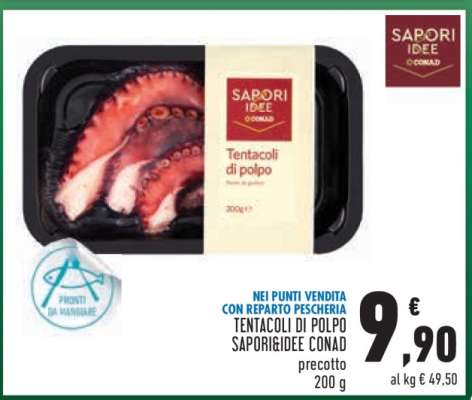 Tentacoli di Polpo Sapori&Idee Conad