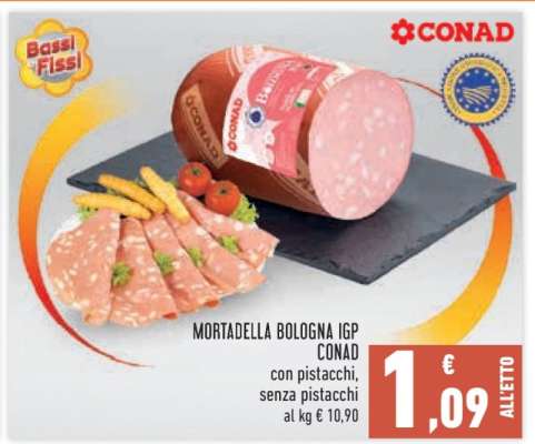 Mortadella Bologna IGP CONAD