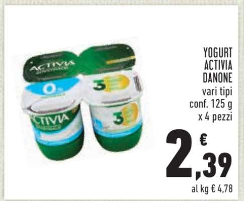YOGURT ACTIVIA DANONE