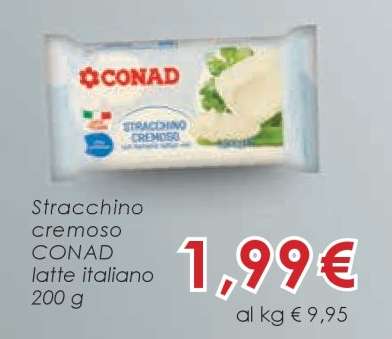 Stracchino cremoso CONAD