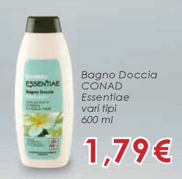BAGNO DOCCIA CONAD ESSENTIAE