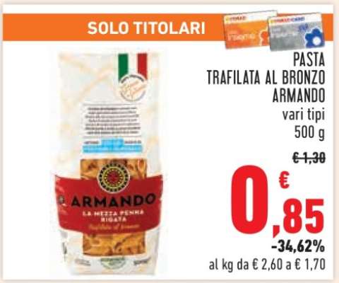 PASTA TRAFILATA AL BRONZO ARMANDO