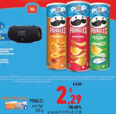 PRINGLES vari tipi