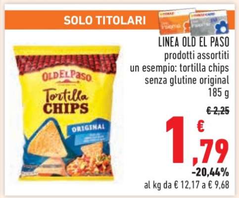 LINEA OLD EL PASO